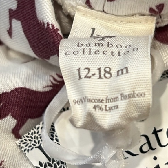 Kate Quinn Bloomers/Diaper Cover Western Horse Print Bamboo Size 12-18 Months - Picture 6 of 7